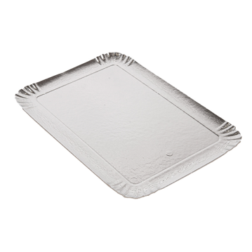 Travessa de Carto Prateado / Dourado para Traiteur 190x280mm 4x25 un