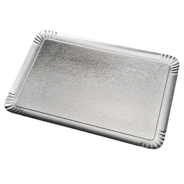 Travessa de Carto Prateado / Dourado para Traiteur 250x340mm 4x25 un