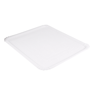 Travessa de Carto Branco para Pastelaria 400x500mm 25 un