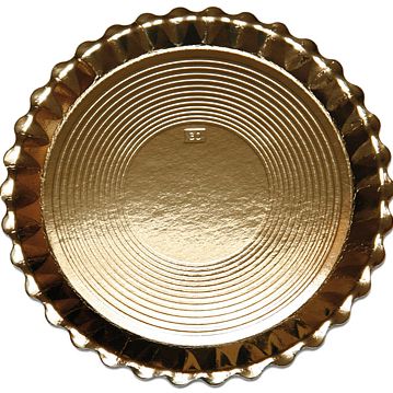 Prato de Carto Venus Dourado 280 mm 200 un