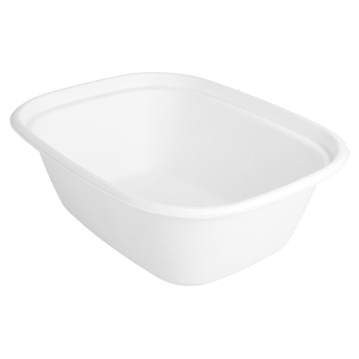 Bandeja em Cana de Acar 1800ml 231x182x77mm 300un