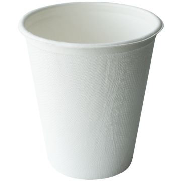 Copo Cana Acar para Bebidas Quentes Branco 260ml 8oz 20x50un