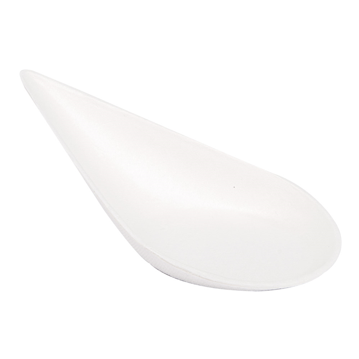 FingerFood Colher Gota em Cana Acar Branco 101x50x29mm 20x50 un