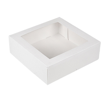 Caixa Nano-Micro Branco com Janela 230x230x75mm 50 un