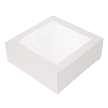 Caixa Nano-Micro Branco com Janela 260x260x80mm 50 un