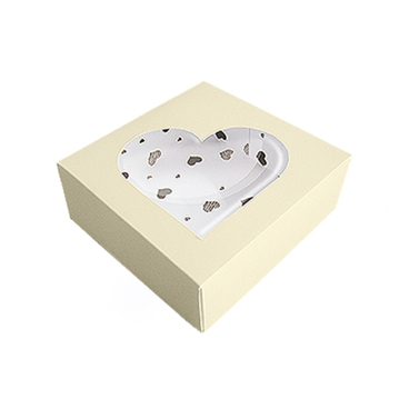 Caixa em Cartolina para Bolos Inocheri Champagne 200x200x75mm 50 un