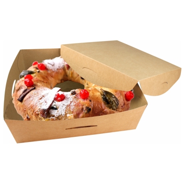 Base para Caixa em Cartolina Kraft para Bolos 270x270x75mm 100 un