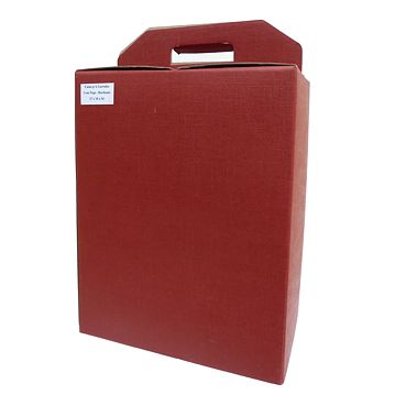 Caixa em Carto para 6 Garrafas Bordeaux 270x180x340mm Caixa 20