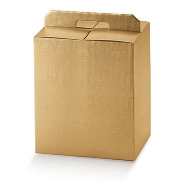 Caixa em Carto Dourado 330x250x350mm 30 un