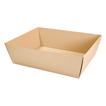 Cesta em Carto Kraft Microcanelado 400x260x60mm 20 un