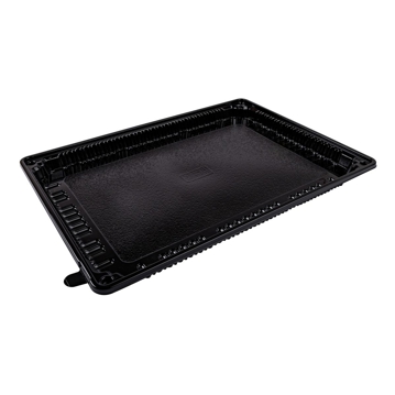 Embalagem de Pl�stico PET Preto Actipack 360x260x25mm 130 un