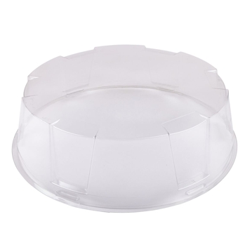 Tampa de Pl�stico PET/RPET Transparente Actipack �250x67mm 210 un