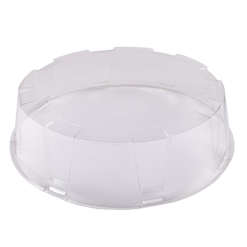 Tampa de Pl�stico PET/RPET Transparente Actipack �265x84mm 180 un