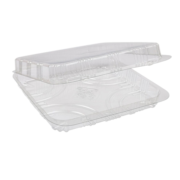 Embalagem de Pl�stico PET/RPET Transparente Patipack 217x207x50mm 225 un