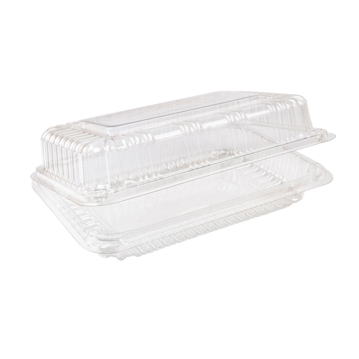 Embalagem de Pl�stico PET/RPET Transparente para Croissants Toutipack 250x164x73mm 210 un