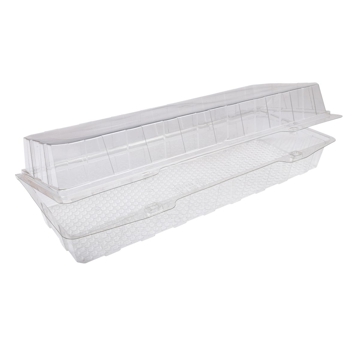 Embalagem de Pl�stico PET/RPET Transparente Patipack 343x137x80mm 150 un