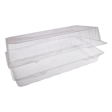 Embalagem de Pl�stico PET/RPET Transparente Patipack 313x200x101mm 130 un