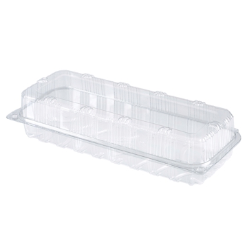 Embalagem de Plstico Transparente para Pastelaria 230x120x50mm 400 un
