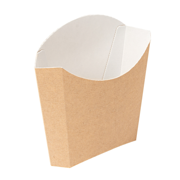 Caixa em Nano-Micro Castanho para Fritos 135g 6x200 un