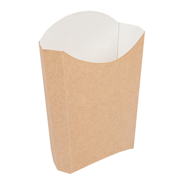 Caixa em Nano-Micro Castanho para Fritos 165g 6x200 un