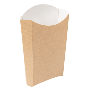 Caixa em Nano-Micro Castanho para Fritos 190g 6x200 un