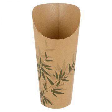 Copo em Cartolina para Fritos 660ml Feel Green Caixa 1000