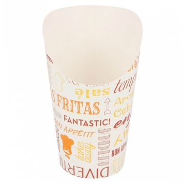 Copo em Cartolina para Fritos 480ml 16oz Parole 20x50 un