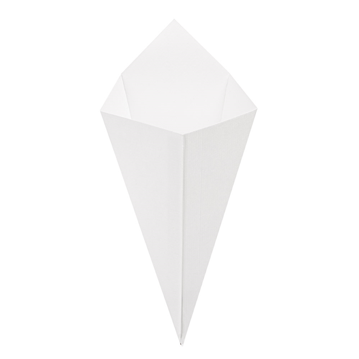 Cone em Nano-Micro para Fritos Branco 100g 8x200 un