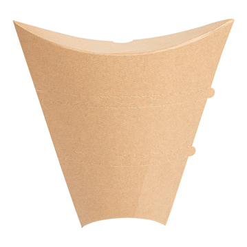 Embalagem Nano-Micro Castanha para Take-Away de Crpes 225x215x40mm 5x100 un