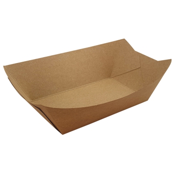 Barqueta em Cartolina Kraft+PE 170x95x55mm 1440g 4x140 un