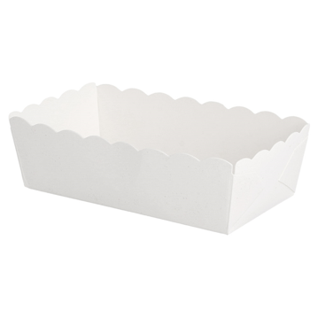 Barqueta Cartolina+PE Deli Branco 90x50x32mm 40x100 un