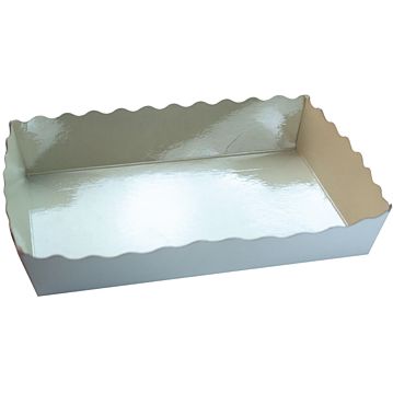 Bandeja Ondas Plastificada 170x108x35mm 540un
