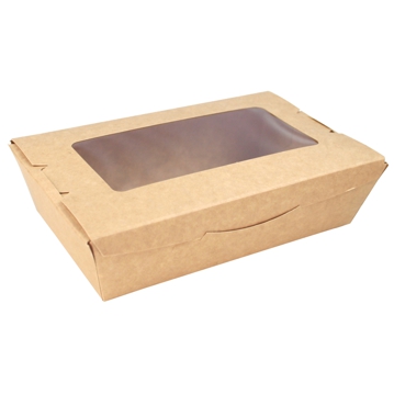 Embalagem Rectangular com Janela 160x90x45mm ST1 8x75 un
