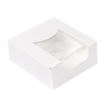 Embalagem Quadrada com Janela Nano-Micro 100x100x40mm 8x50un
