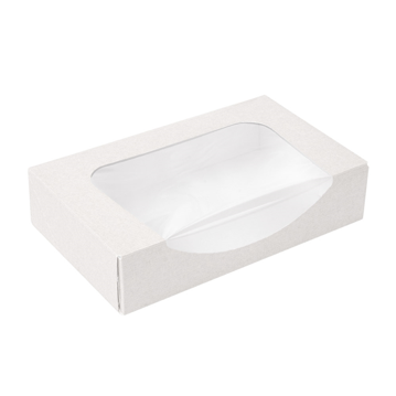 Embalagem Rectangular com Janela Nano-Micro 197x120x45mm 8x50un