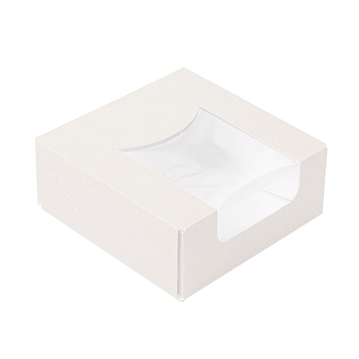 Embalagem Rectangular com Janela Nano-Micro 230x230x50mm 6x50un
