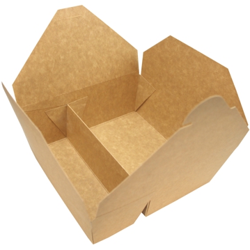 Embalagem Estanque 2 Compartimentos 350/670ml (100X160)+(50X160)X50/65mm 4x35un