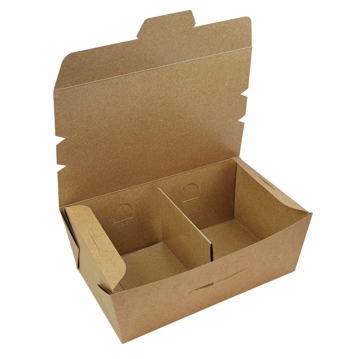 Insert Kraft para Caixa Estanque de Hamburguer e Batatas 200 un