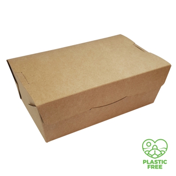 Caixa Estanque Kraft para Hamburguer e Batatas 10x20 un