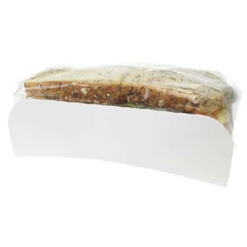 Embalagem com Filme para Sandes - Bloomer Branco 165x115x45mm Caixa 1000