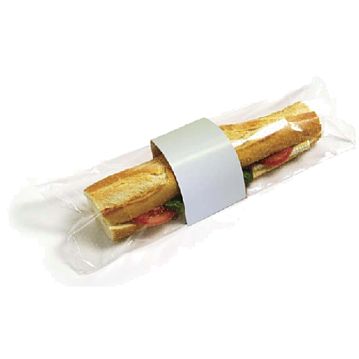 Embalagem com Filme Perfurado - Baguete Branco 280mm 1000 un
