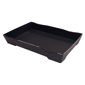 Bandeja Kraft+PE Natural para Sushi 120x62x22mm 600 un