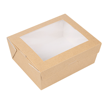 Embalagem Rectangular com Janela 1350ml 153x121x64mm Nano Micro 8x25 un