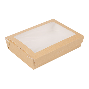 Embalagem Rectangular com Janela 1470ml 198x140x48mm Nano Micro 8x25 un