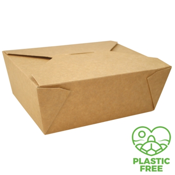 Embalagem Estanque Castanha AQUA BASED 43oz 1272ml 152x118x62mm 6x50un