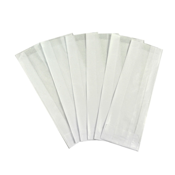 Saqueta de Papel Kraft Branco 280x80+40mm Talheres 2000un