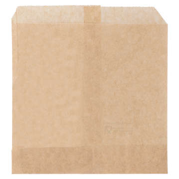 Saqueta de Papel Anti Gordura 120x120mm Kraft 1000 un