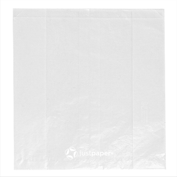 Saqueta Papel Antigordura 120+60x140mm justpaper Pfas Free 1000 un