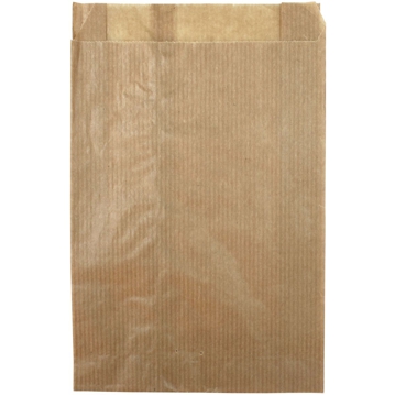 Saqueta de Papel Kraft 210x120+35mm 1000un