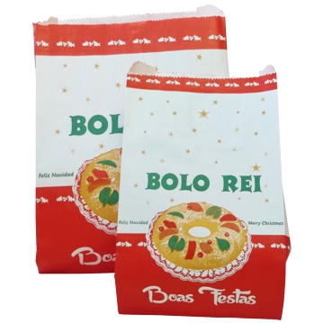 Saco para Bolo Rei em Folha Dupla 340x170+70mm - Mini 10kg